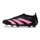 adidas Predator Elite Laceless Cesped Natural Seco Negro Rosa