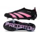 adidas Predator Elite Laceless Cesped Natural Seco Negro Rosa