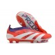 adidas Predator Elite Laceless Cesped Natural Seco Rojo Blanco