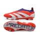 adidas Predator Elite Laceless Cesped Natural Seco Rojo Blanco