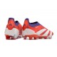 adidas Predator Elite Laceless Cesped Natural Seco Rojo Blanco