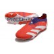 adidas Predator Elite Laceless Cesped Natural Seco Rojo Blanco