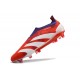 adidas Predator Elite Laceless Cesped Natural Seco Rojo Blanco