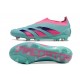 adidas Predator Elite Laceless Cesped Natural Seco Azul Rosa