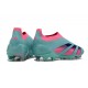 adidas Predator Elite Laceless Cesped Natural Seco Azul Rosa