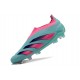 adidas Predator Elite Laceless Cesped Natural Seco Azul Rosa