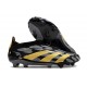 adidas Predator Elite Laceless Cesped Natural Seco Negro Dorado