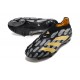 adidas Predator Elite Laceless Cesped Natural Seco Negro Dorado