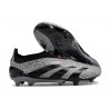 adidas Predator Elite Laceless Cesped Natural Seco Carbón Negro