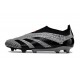 adidas Predator Elite Laceless Cesped Natural Seco Carbón Negro