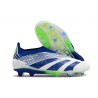 adidas Predator Elite Laceless Cesped Natural Seco Azul Blanco Verde