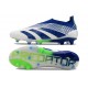 adidas Predator Elite Laceless Cesped Natural Seco Azul Blanco Verde