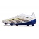 adidas Predator Elite Laceless Cesped Natural Seco Blanco Gris Azul