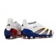 adidas Predator Elite Laceless Cesped Natural Seco Blanco Gris Azul