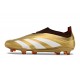 adidas Predator Elite Laceless Cesped Natural Seco Dorado Blanco Rojo