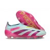 adidas Predator Elite Laceless Cesped Natural Seco Casi Azul Rosa