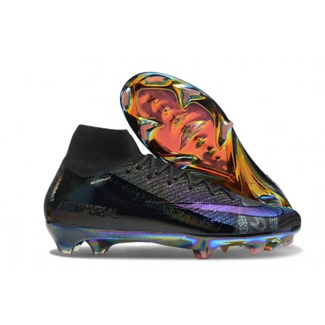 Zapatillas Nike Mercurial Superfly 10 Elite FG Negro Violeta