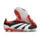 Botas adidas Predator Elite FG Negro Blanco Rojo