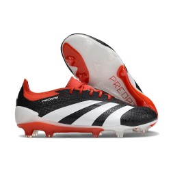 Botas adidas Predator Elite FG Negro Blanco Rojo