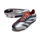 Botas adidas Predator Elite FG Plateado Negro Rojo