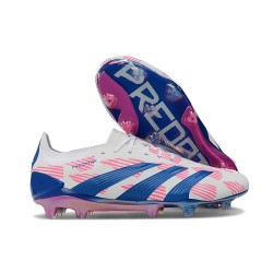 Botas adidas Predator Elite FG Blanco Azul Rosa