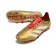 Botas adidas Predator Elite FG Dorado Met Blanco Rojo