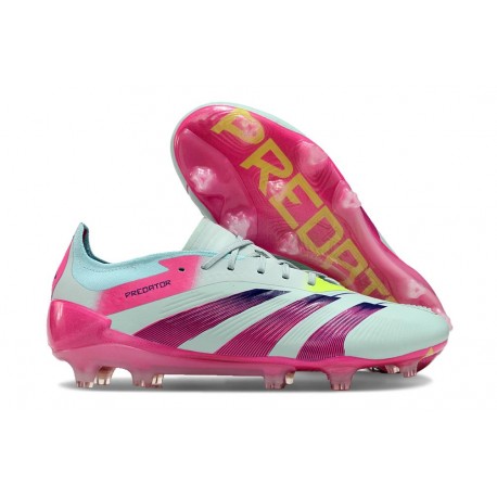 Botas adidas Predator Elite FG Casi Azul Rosa