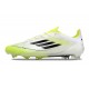 Zapatos adidas F50 Elite FG Blanco Negro Amarillo