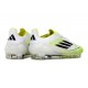 Zapatos adidas F50 Elite FG Blanco Negro Amarillo