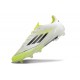 Zapatos adidas F50 Elite FG Blanco Negro Amarillo