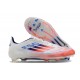 Zapatos adidas F50 Elite FG Blanco Rojo Azul