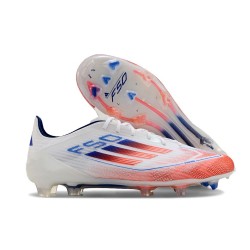 Zapatos adidas F50 Elite FG Blanco Rojo Azul