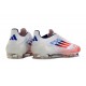 Zapatos adidas F50 Elite FG Blanco Rojo Azul