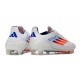 Zapatos adidas F50 Elite FG Blanco Rojo Azul