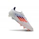 Zapatos adidas F50 Elite FG Blanco Rojo Azul