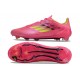 Zapatos adidas F50 Elite FG Rosa Amarillo