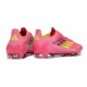 Zapatos adidas F50 Elite FG Rosa Amarillo