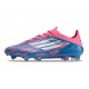 Zapatos adidas F50 Elite FG Solar Azul Ftwr Blanco Solar Rosa