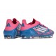 Zapatos adidas F50 Elite FG Solar Azul Ftwr Blanco Solar Rosa