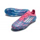 Zapatos adidas F50 Elite FG Solar Azul Ftwr Blanco Solar Rosa