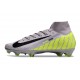 Nike Air Zoom Mercurial Superfly X Elite FG Gris Amarillo