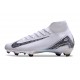 Nike Air Zoom Mercurial Superfly X Elite FG Blanco Negro