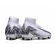 Nike Air Zoom Mercurial Superfly X Elite FG Blanco Negro