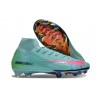 Nike Air Zoom Mercurial Superfly X Elite FG Casi Verde Dorado metalizado Moneda