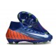 Nike Air Zoom Mercurial Superfly X Elite FG Azul Naranja Blanco