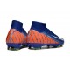 Nike Air Zoom Mercurial Superfly X Elite FG Azul Naranja Blanco