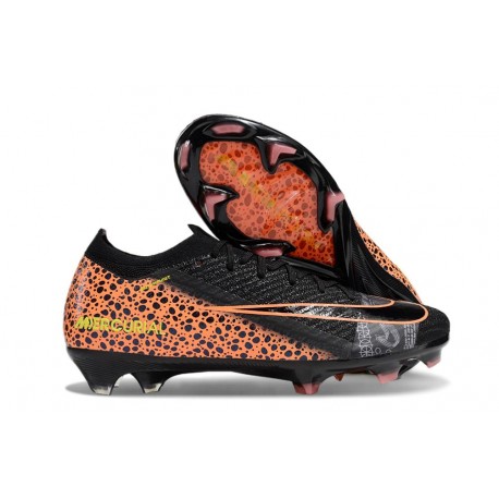 Nike Zoom Mercurial Vapor 16 Elite FG Negro Naranja