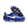 Bota Nike Tiempo Legend 10 Elite FG Azul Blanco