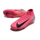 Botas Nike Mercurial Superfly 10 Elite FG Rosa Blanco Negro