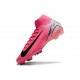 Botas Nike Mercurial Superfly 10 Elite FG Rosa Blanco Negro